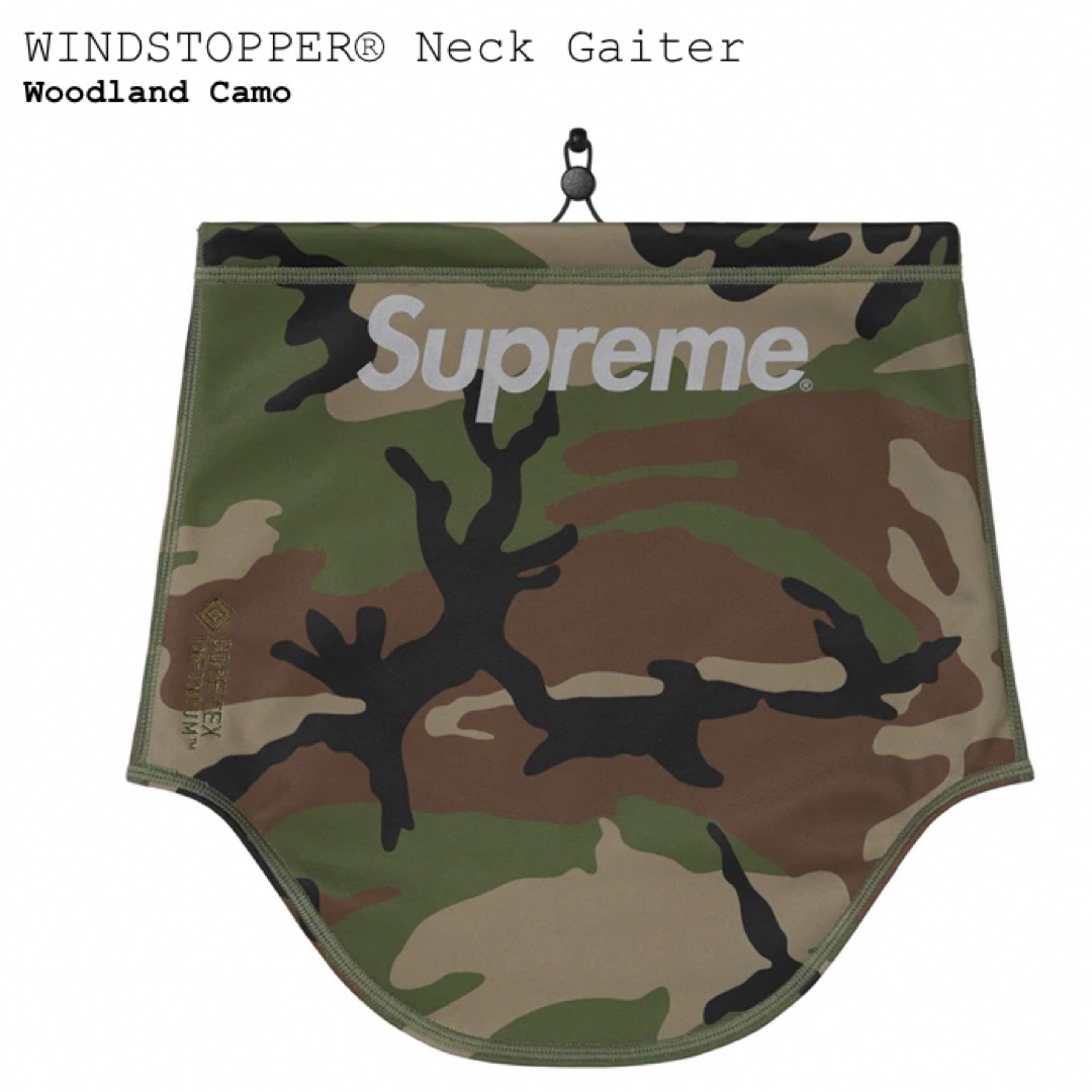 Supreme(シュプリーム)のSupreme FW23 Neck Gaiter Woodland Camo メンズのファッション小物(ネックウォーマー)の商品写真