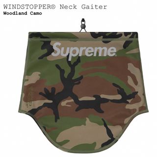 シュプリーム(Supreme)のSupreme FW23 Neck Gaiter Woodland Camo(ネックウォーマー)