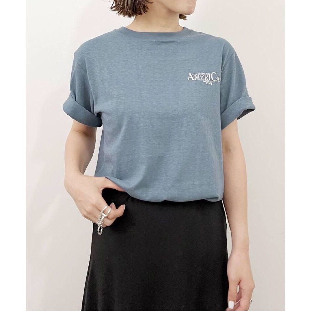 L'Appartement DEUXIEME CLASSE(アパルトモンドゥーズィエムクラス)のアパルトモン　Americana  ATHLETIC CLUB T-SH  レディースのトップス(Tシャツ(半袖/袖なし))の商品写真