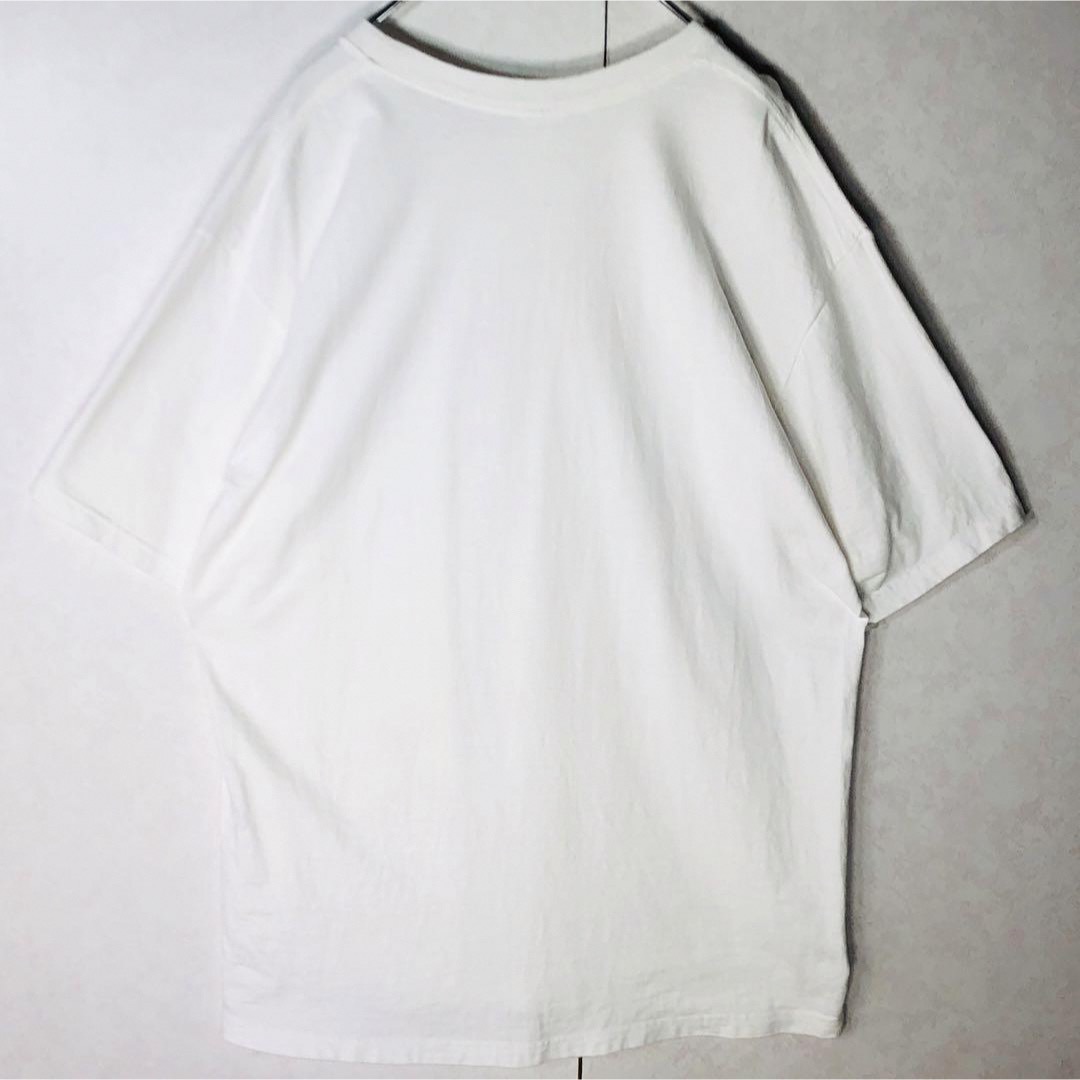 【超人気デザイン】 シュプリーム モーションロゴ センターロゴ Tシャツ 白 L