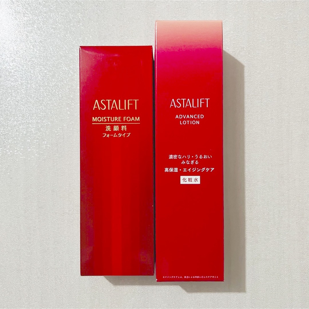 ASTALIFT(アスタリフト)のアスタリフト モイスチャーフォーム＆アドバンスドローション コスメ/美容のスキンケア/基礎化粧品(化粧水/ローション)の商品写真