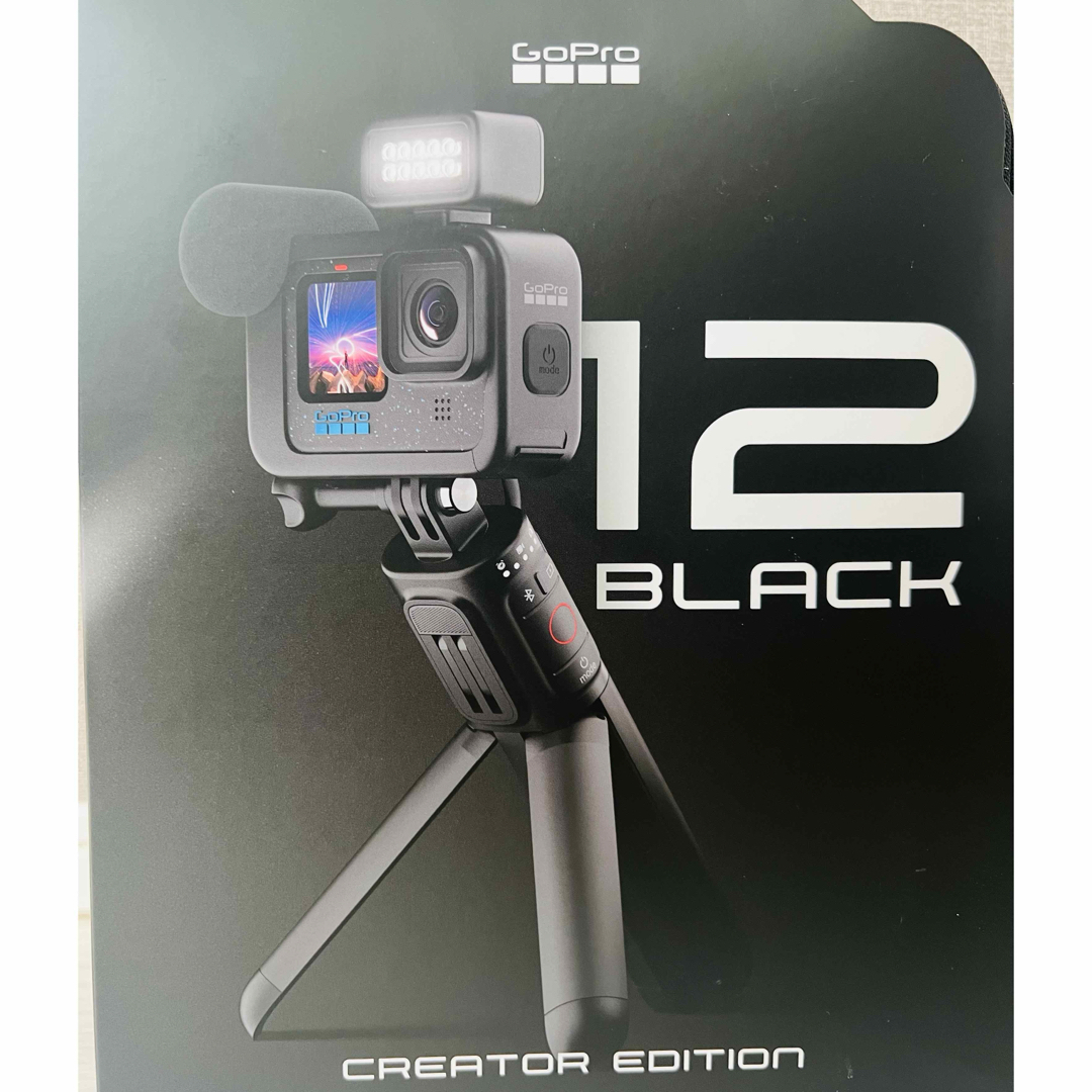 GoPro(ゴープロ)のGoProHERO12BlackクリエーターエディションCHDFB-121-JP スマホ/家電/カメラのカメラ(ビデオカメラ)の商品写真