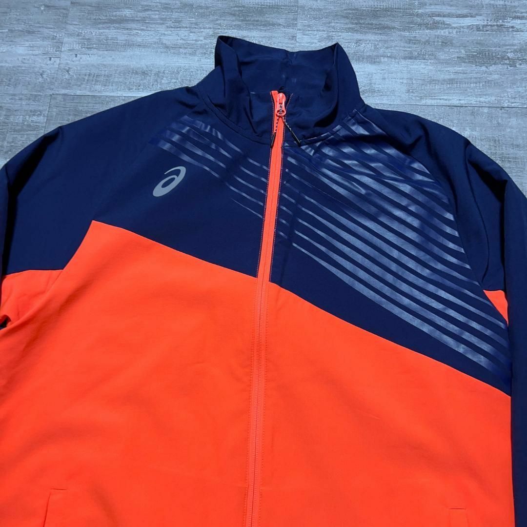 asics(アシックス)の美品 ビッグサイズ アシックス クロスジャージ セットアップ 2xl メンズのトップス(ジャージ)の商品写真