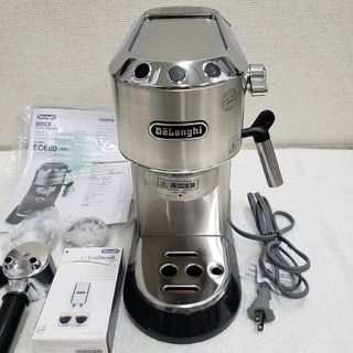 デロンギ(DeLonghi)のデロンギ　デディカ　エスプレッソカプチーノメーカー　EC680M　アマゾン購入(エスプレッソマシン)