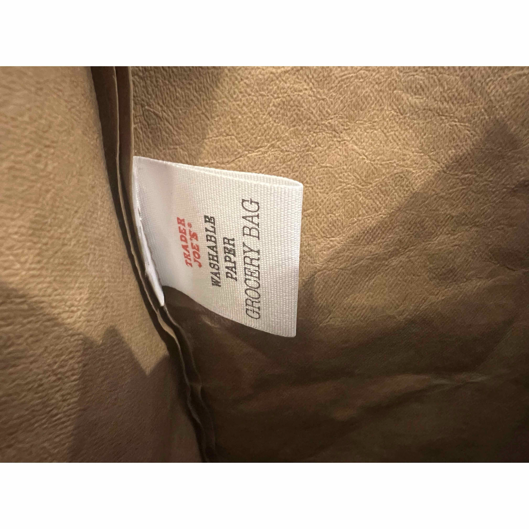 【新品・未使用】トレーダージョーズ　ウォッシャブル　グローサリー　エコバック レディースのバッグ(エコバッグ)の商品写真