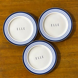 エル(ELLE)のELL 20センチ　プレート皿3枚(食器)