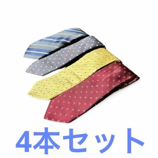 タカキュー(TAKA-Q)の【新品未使用あり】ネクタイ４本セット(ネクタイ)