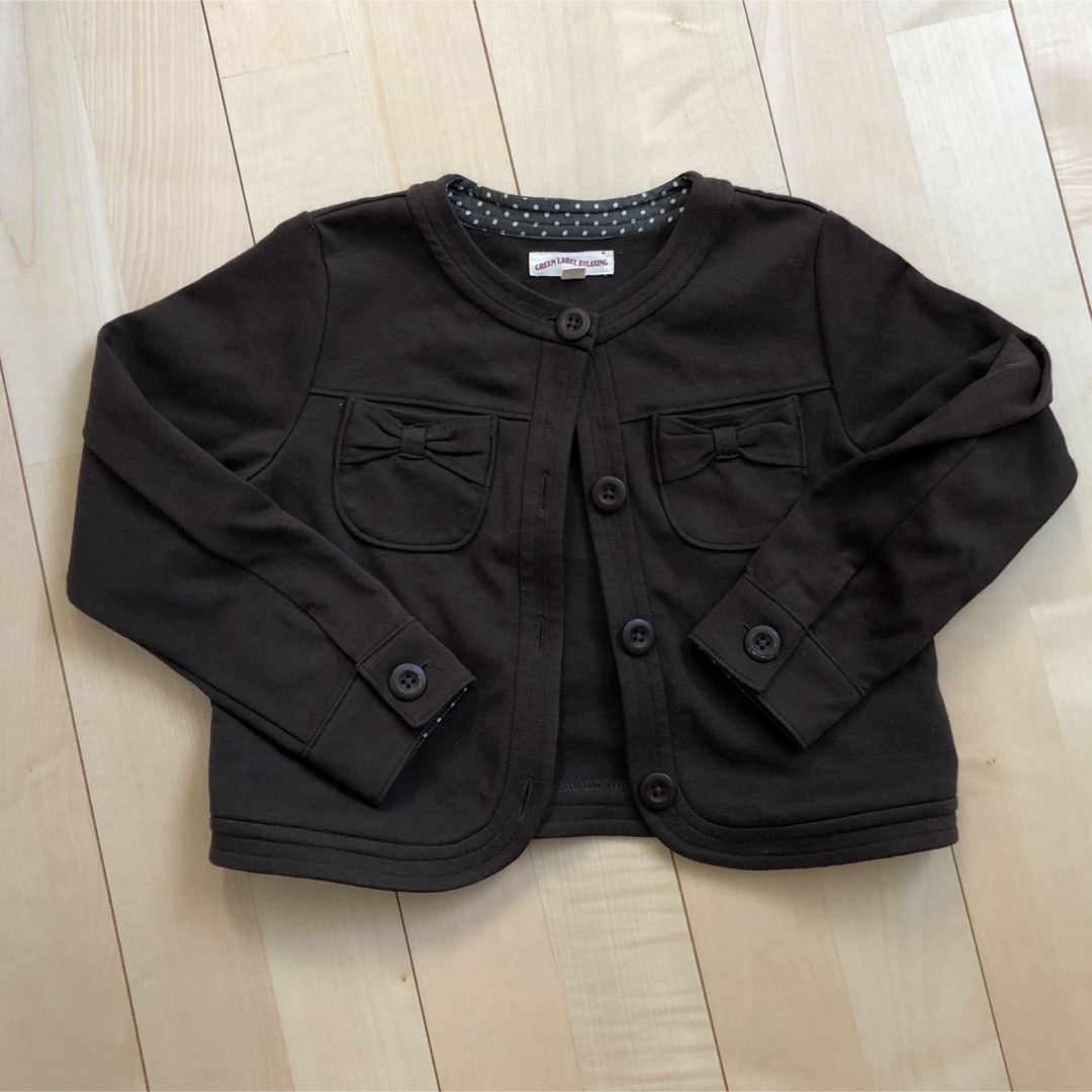 UNITED ARROWS green label relaxing(ユナイテッドアローズグリーンレーベルリラクシング)の☆グリーンレーベル キッズ 上着 125cm(120)☆  キッズ/ベビー/マタニティのキッズ服女の子用(90cm~)(ジャケット/上着)の商品写真