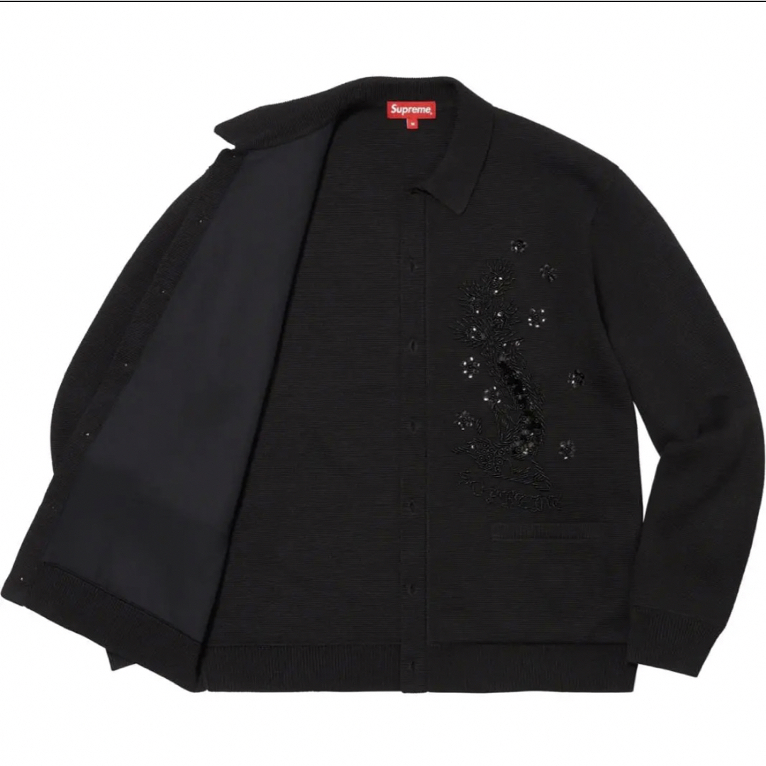 Supreme Beaded Applique Cardigan Supreme Beaded Applique Cardigan