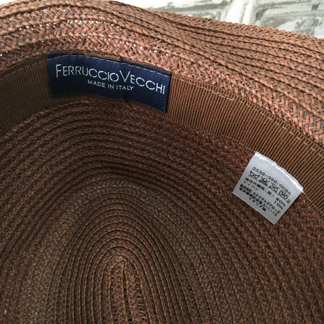 FERRUCCIO VECCHI(フェリシオベッキ)のイタリア製　FERRUCCIO VECCHI　ハット　USED レディースの帽子(ハット)の商品写真