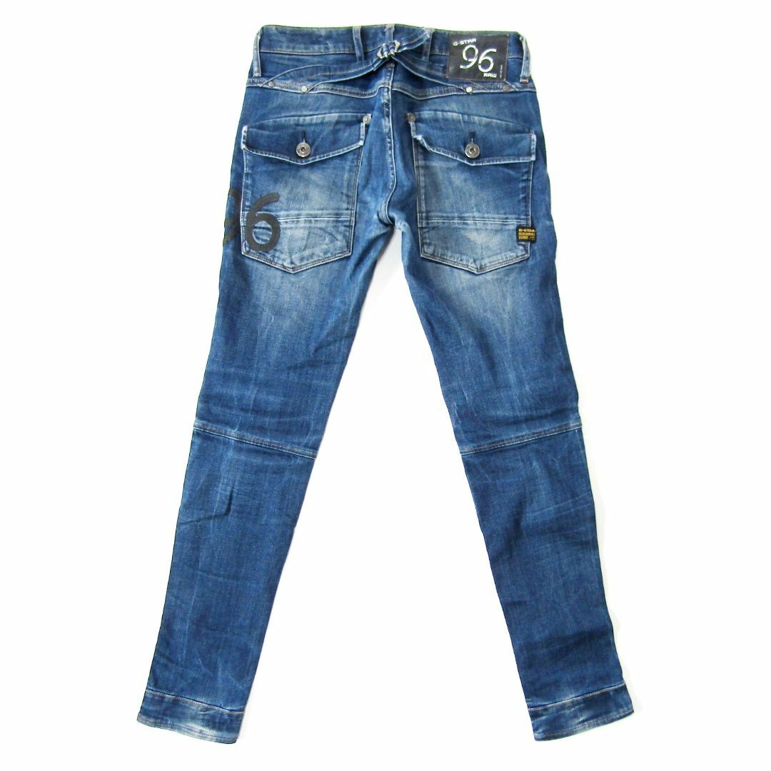 G-STAR RAW(ジースター)のジースター5620ヘリテイジ▼ストレッチテーパードデニム▼濃紺▼24W約76cm レディースのパンツ(デニム/ジーンズ)の商品写真