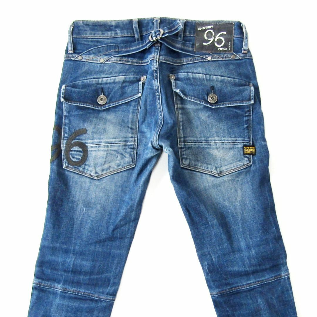 G-STAR RAW(ジースター)のジースター5620ヘリテイジ▼ストレッチテーパードデニム▼濃紺▼24W約76cm レディースのパンツ(デニム/ジーンズ)の商品写真