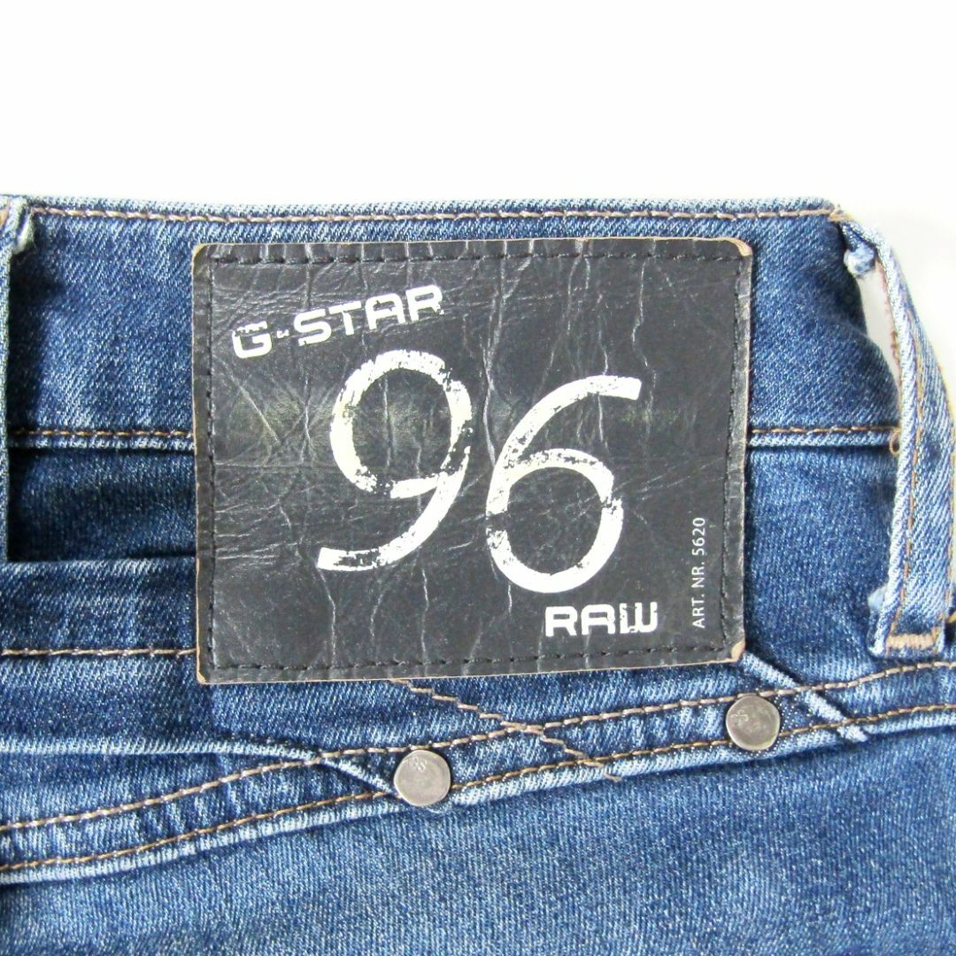 G-STAR RAW(ジースター)のジースター5620ヘリテイジ▼ストレッチテーパードデニム▼濃紺▼24W約76cm レディースのパンツ(デニム/ジーンズ)の商品写真