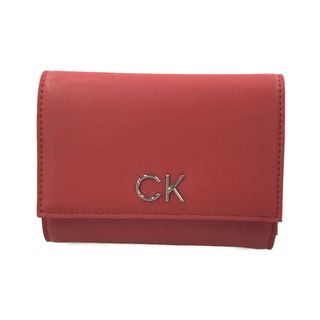 カルバンクライン(Calvin Klein)の美品 カルバンクライン Calvin Klein 三つ折り財布 レディース(財布)