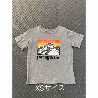 patagonia - 中古美品 patagonia パタゴニア ジュニア Tシャツ グレー xs