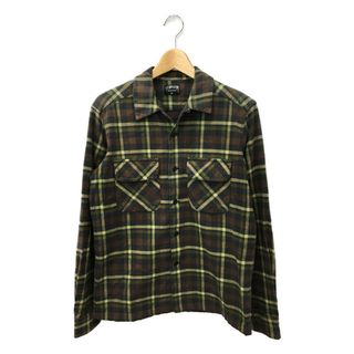 ステューシー(STUSSY)のステューシー STUSSY 長袖チェックシャツ    メンズ M(シャツ)