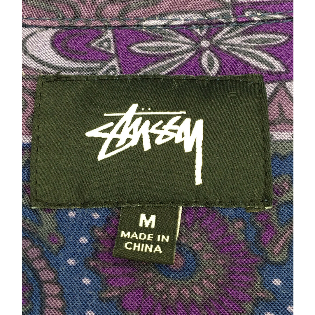 STUSSY(ステューシー)のステューシー STUSSY レーヨン総柄半袖シャツ    メンズ M メンズのトップス(シャツ)の商品写真