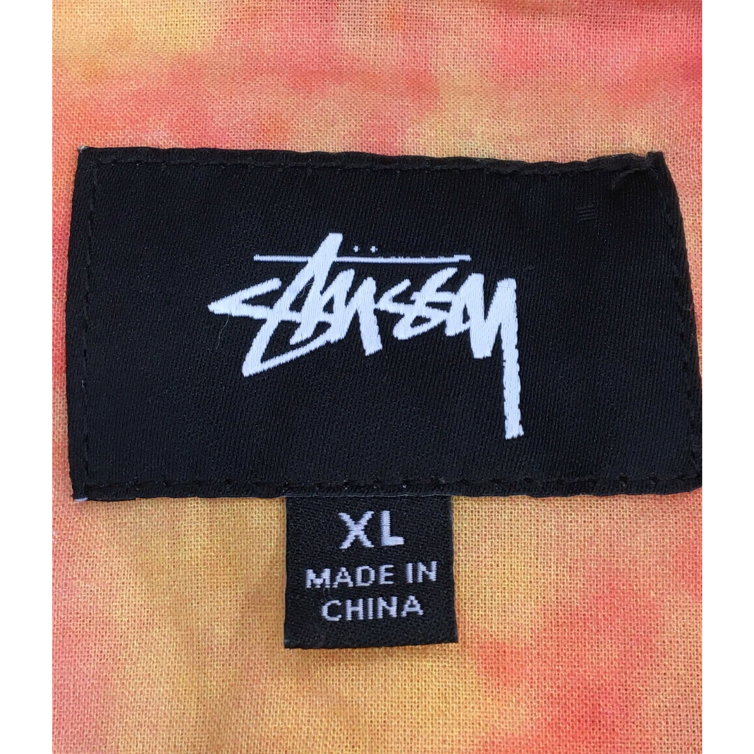 STUSSY(ステューシー)のステューシー STUSSY 半袖タイダイ柄シャツ    メンズ XL メンズのトップス(シャツ)の商品写真