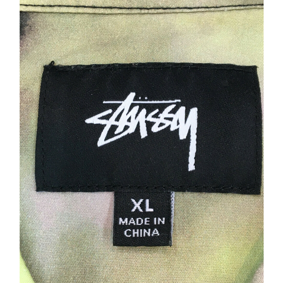 STUSSY(ステューシー)のステューシー STUSSY 半袖タイダイ柄シャツ    メンズ XL メンズのトップス(シャツ)の商品写真