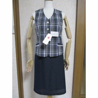 セロリー(SELERY)の新品☆タグ付き　１１号　セロリー　ベスト×スカート　事務服上下　L　SELERY(セット/コーデ)