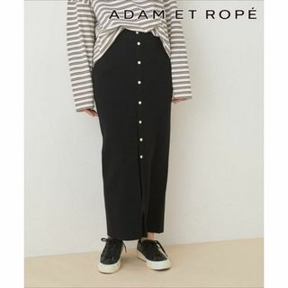 アダムエロペ(AER ADAM ET ROPE)のADAM ET ROPE' DOTフロント釦ミラノリブスカート(その他)