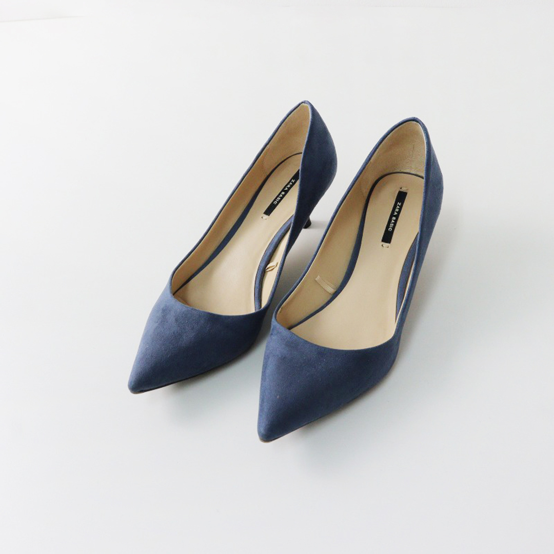 ZARA - ザラ ベーシック ZARA BASIC スエード ポインテッドトゥ