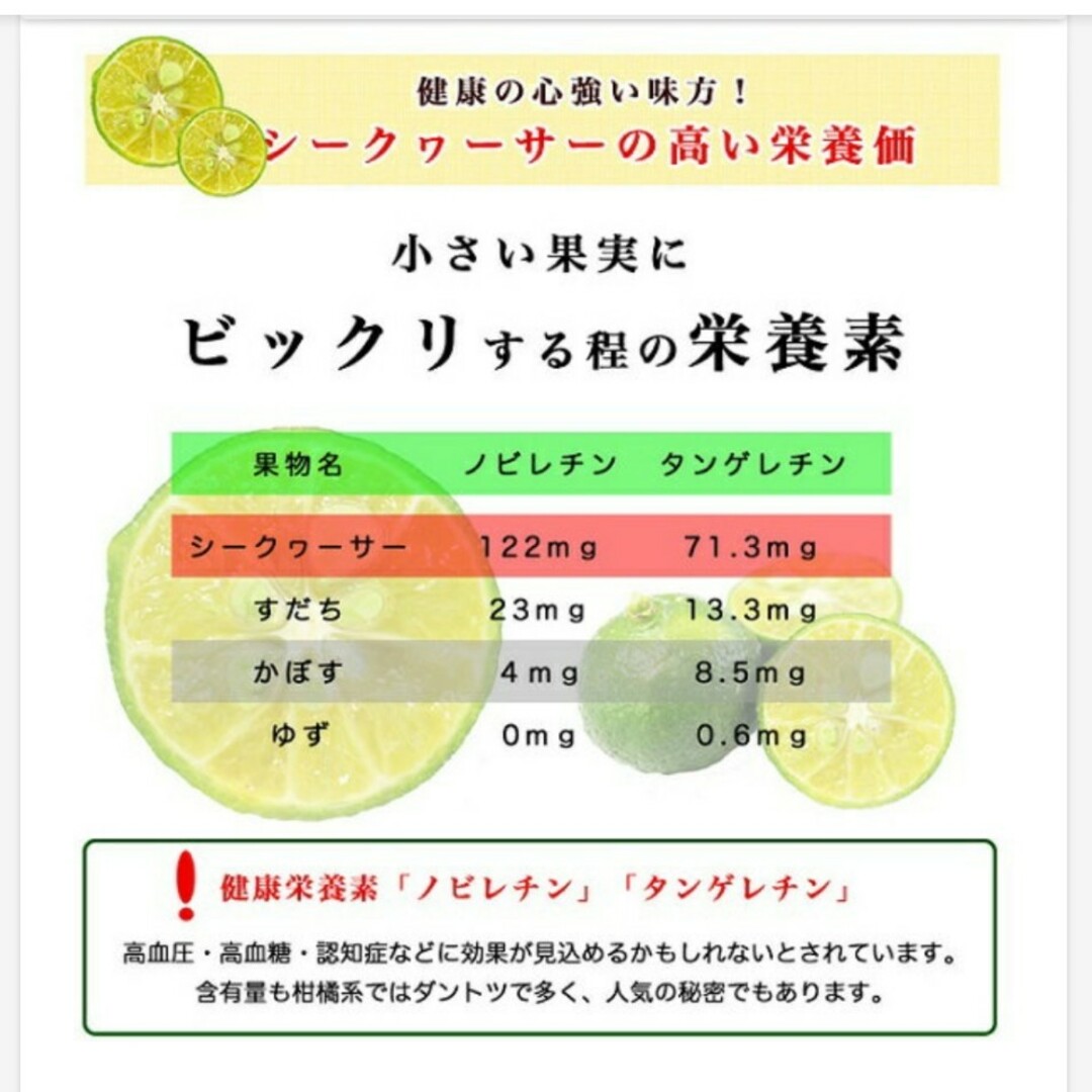 沖縄県産シークワーサー100% 1L☓3本 食品/飲料/酒の飲料(その他)の商品写真