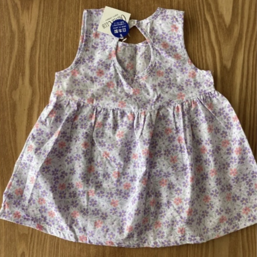 oriver club ワンピース ベビー 花柄 90 95 キッズ/ベビー/マタニティのキッズ服女の子用(90cm~)(ワンピース)の商品写真