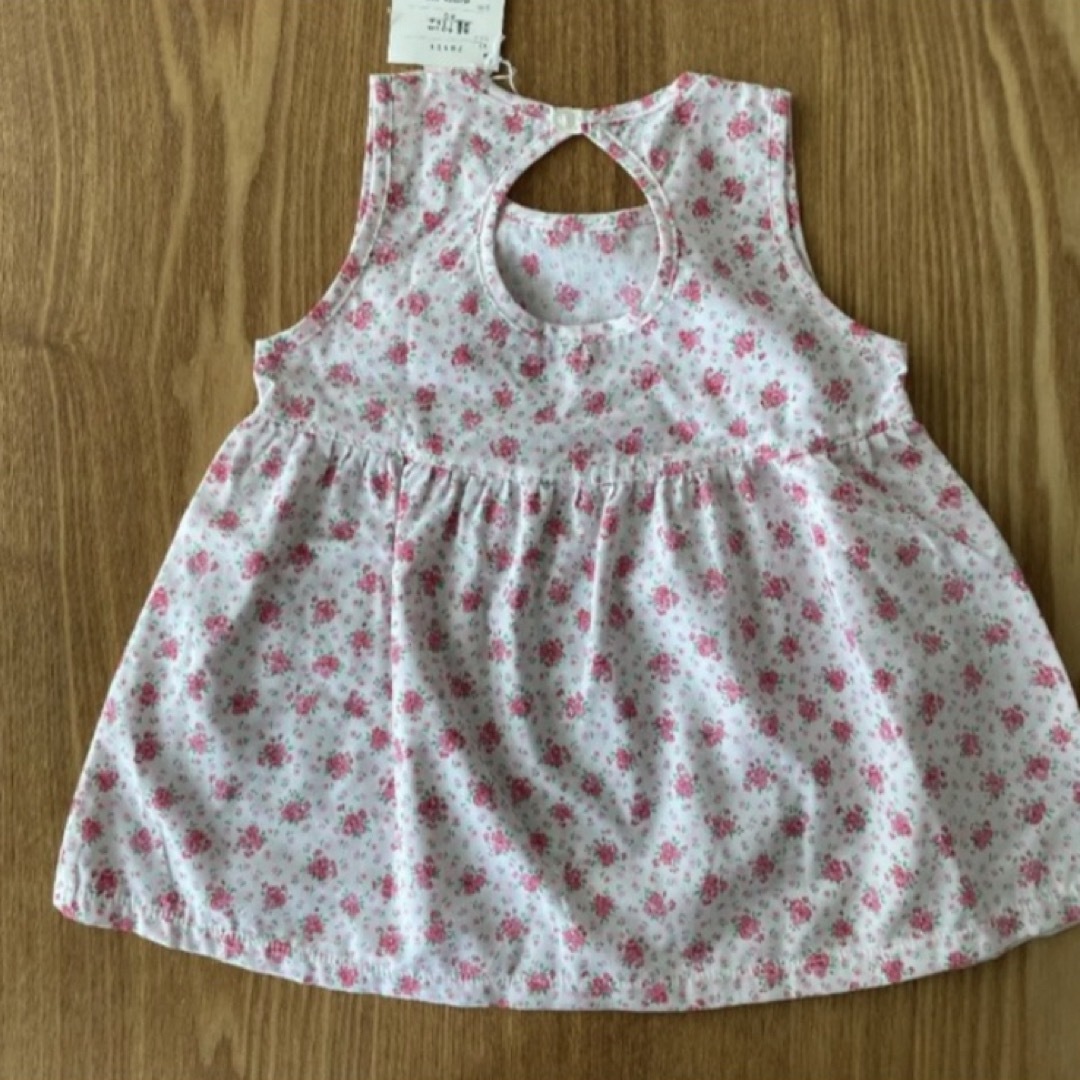 oriver club ワンピース ベビー 花柄 90 95 キッズ/ベビー/マタニティのキッズ服女の子用(90cm~)(ワンピース)の商品写真