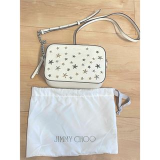 ジミーチュウ(JIMMY CHOO)の【美品】ジミーチュウ スタッズ　チェーンショルダーバッグ(ショルダーバッグ)