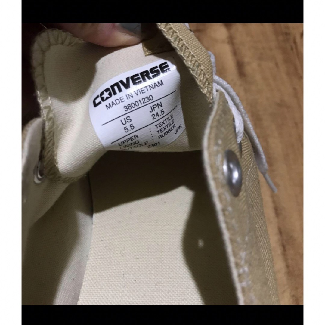 CONVERSE(コンバース)のCONVERSE プラットフォームハイカットスニーカー 美品 厚底 レディースの靴/シューズ(スニーカー)の商品写真