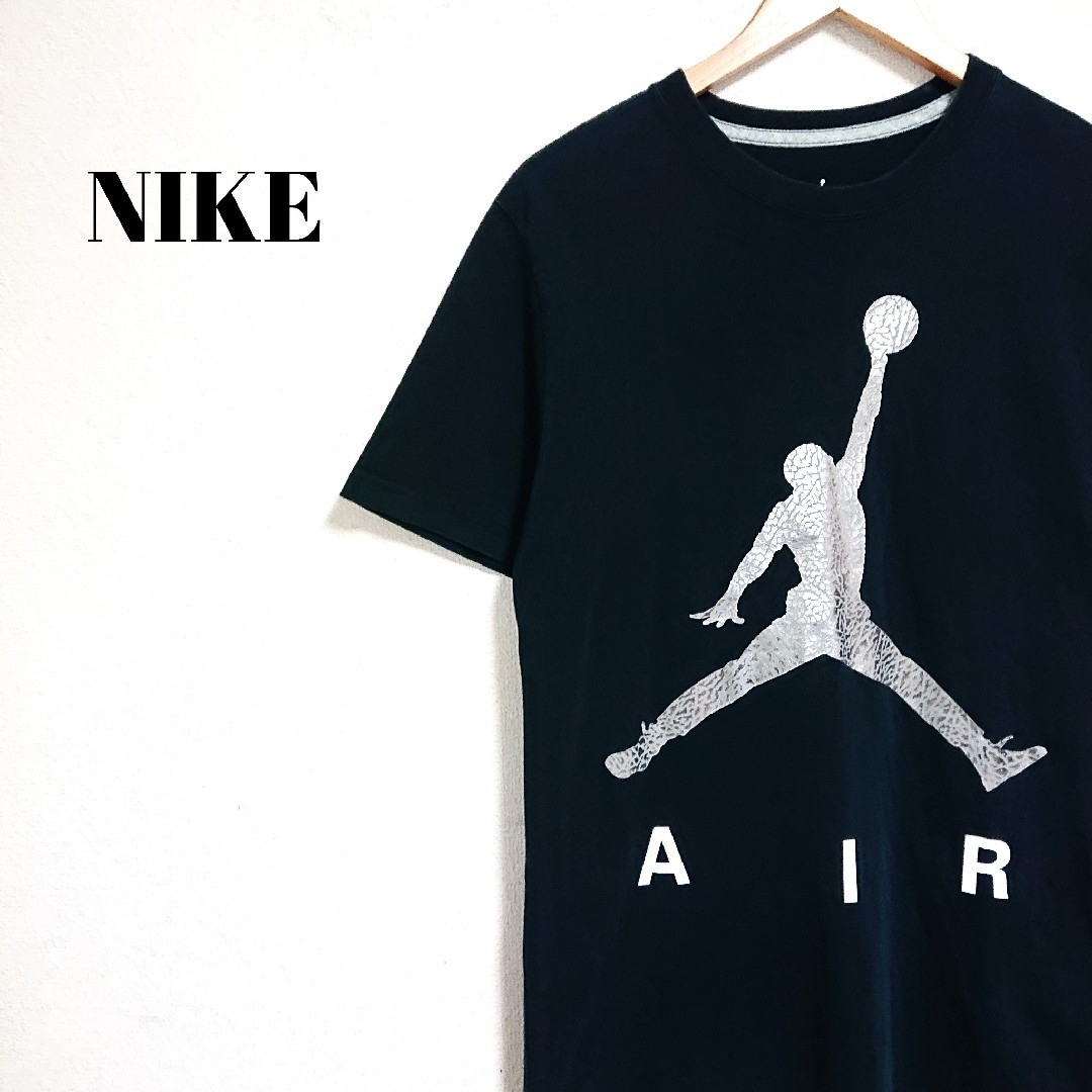 NIKE(ナイキ)の【人気デザイン】ナイキ エアジョーダン Tシャツ ジャンプマン デカロゴ メンズ メンズのトップス(Tシャツ/カットソー(半袖/袖なし))の商品写真