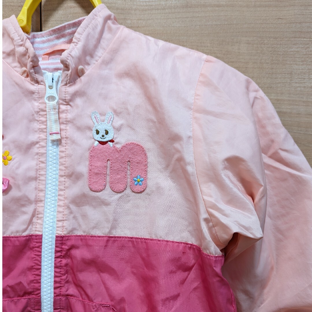 mikihouse(ミキハウス)の【美品】ミキハウスジャンパー110㌢ キッズ/ベビー/マタニティのキッズ服女の子用(90cm~)(ジャケット/上着)の商品写真