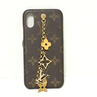 ルイヴィトン(LOUIS VUITTON)のLOUIS VUITTON(ルイヴィトン) 携帯電話ケース モノグラム IPHONEバンパーXS M63899 モノグラム・キャンバス(モバイルケース/カバー)