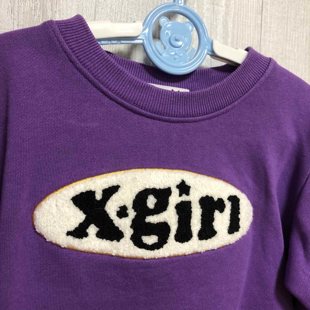 X-girl(エックスガール)のX-girl Tシャツ　100cm キッズ/ベビー/マタニティのキッズ服女の子用(90cm~)(Tシャツ/カットソー)の商品写真