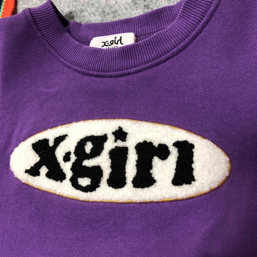 X-girl(エックスガール)のX-girl Tシャツ　100cm キッズ/ベビー/マタニティのキッズ服女の子用(90cm~)(Tシャツ/カットソー)の商品写真