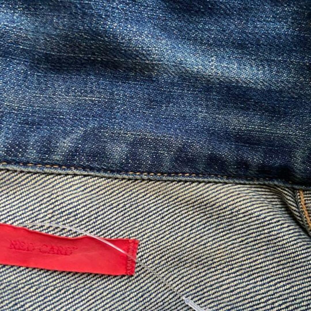 RED CARD(レッドカード) Gジャン サイズ1 S レディース - ネイビー 長袖/春/秋 レディースのジャケット/アウター(Gジャン/デニムジャケット)の商品写真