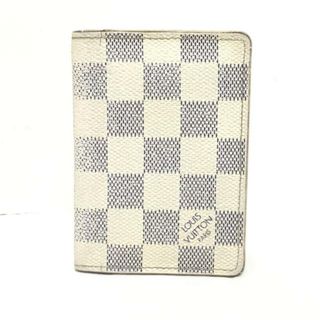 ルイヴィトン(LOUIS VUITTON)のLOUIS VUITTON(ルイヴィトン) カードケース ダミエ オーガナイザードゥポッシュ N61727 アズール ダミエキャンバス(名刺入れ/定期入れ)