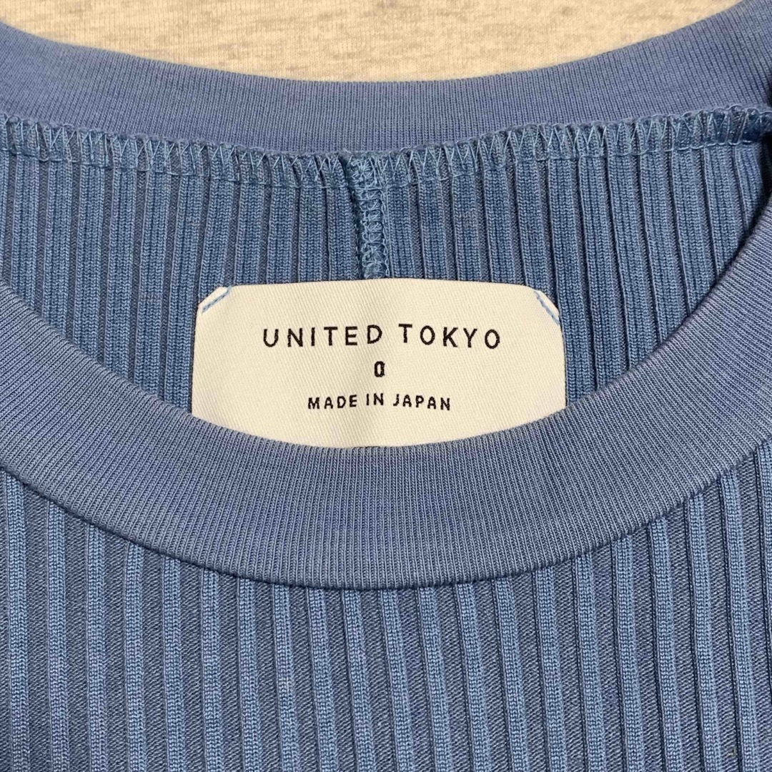 UNITED TOKYO(ユナイテッドトウキョウ)のUNITED TOKYO ラスターリブプルオーバー レディースのトップス(カットソー(長袖/七分))の商品写真