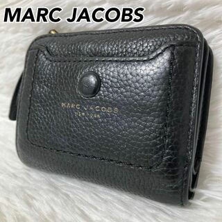 マークジェイコブス(MARC JACOBS)の専用✨マークジェイコブス　二つ折り財布　ブラック　レザー(財布)