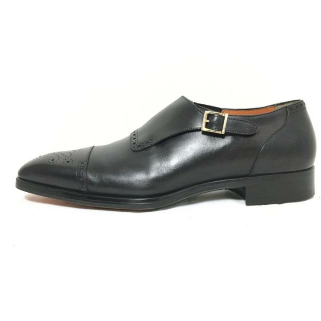 Santoni(サントーニ)のSANTONI(サントーニ) シューズ 7 メンズ - 黒 レザー メンズの靴/シューズ(その他)の商品写真