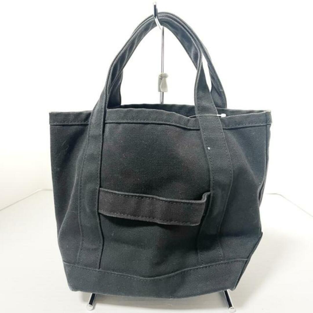 marimekko(マリメッコ)のmarimekko(マリメッコ) トートバッグ - 黒 キャンバス レディースのバッグ(トートバッグ)の商品写真