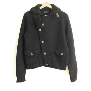 ラルフローレン(Ralph Lauren)のRalphLauren(ラルフローレン) ブルゾン サイズXL レディース - 黒 長袖/ニット/春/秋(ブルゾン)