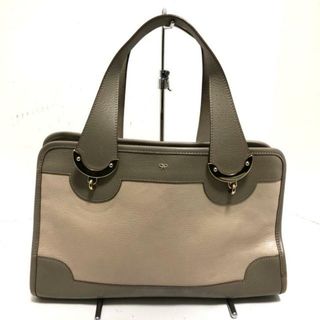 アニヤハインドマーチ(ANYA HINDMARCH)のAnya Hindmarch(アニヤハインドマーチ) トートバッグ - アイボリー×ベージュ×ゴールド レザー×金属素材(トートバッグ)