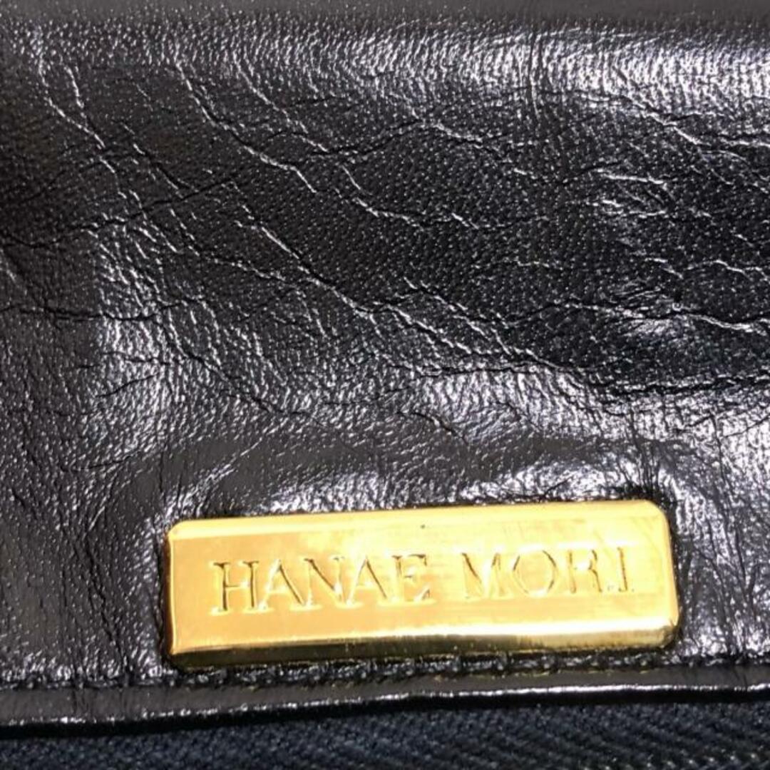 HANAE MORI(ハナエモリ)のHANAE MORI(ハナエモリ) ショルダーバッグ - 黒 レザー レディースのバッグ(ショルダーバッグ)の商品写真