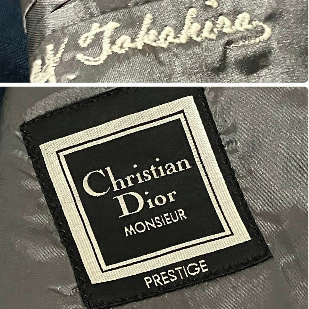 Christian Dior(クリスチャンディオール)のクリスチャンディオール　スーツ　ネイビー　AB7/85 金ボタン　ダブル メンズのスーツ(セットアップ)の商品写真