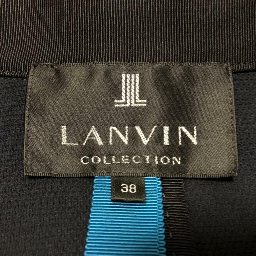 LANVIN COLLECTION(ランバンコレクション)のLANVIN COLLECTION(ランバンコレクション) ジャケット サイズ38 M レディース - ダークネイビー 長袖/春/秋 レディースのジャケット/アウター(その他)の商品写真