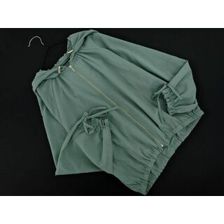 Couture Brooch - クチュールブローチ フード ジャケット size38/緑 ■◇ レディース