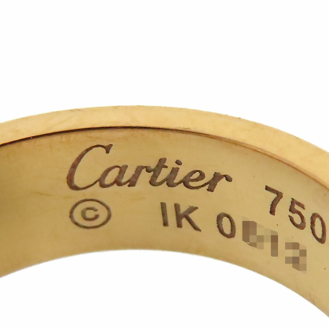 Cartier(カルティエ)のカルティエ ラブ リング #52 B4084852 750 (K18PG) レディース CARTIER 【中古】 【ジュエリー】 レディースのアクセサリー(リング(指輪))の商品写真