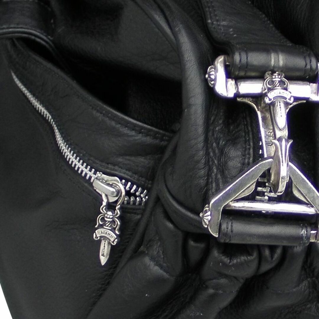 Chrome Hearts(クロムハーツ)のクロムハーツ　レザー　ショルダーバッグ【中古】 メンズのバッグ(ショルダーバッグ)の商品写真